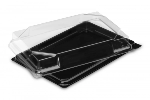 Boite sushi+couvercle ST4 138x194mm Formipack