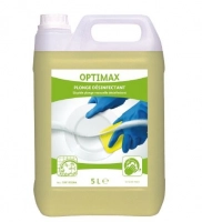 Liquide plonge manuelle désinfectant vaisselle OPTIMAX (Bidon de 5L)