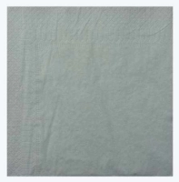 Serviette ouate 2 plis 39x39cm gris (100)