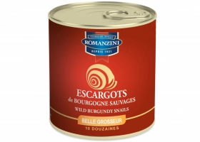 Escargots ROMANZINI 10 douzaines Belle grosseur Bourgogne boite rouge