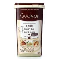 Fond brun lié demi glace Gudvor (Boîte de 900g)