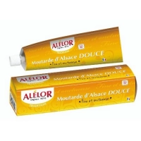 Moutarde TUBE douce d'Alsace Alelor (175g)