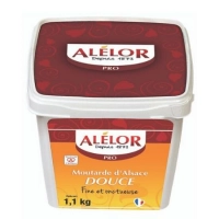 Moutarde douce d'Alsace (Pot de 1,1kg)