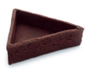 Trendy triangle chocolat  8x8x8x h.1,8cm (96) Pidy