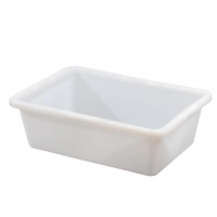 Bac blanc alimentaire 50L 70x50x22cm