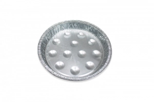 Plat alu pour 12 escargots (Ø174x23mm)