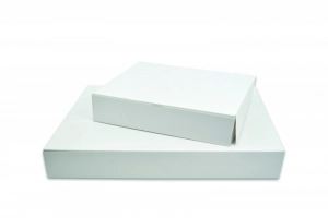 Boite blanche pour plateau 19x28cm (Paquet de 25)