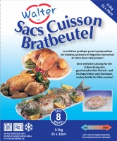 Sachet cuisson 25x38cm (Présentoir de 24x8 sachets)